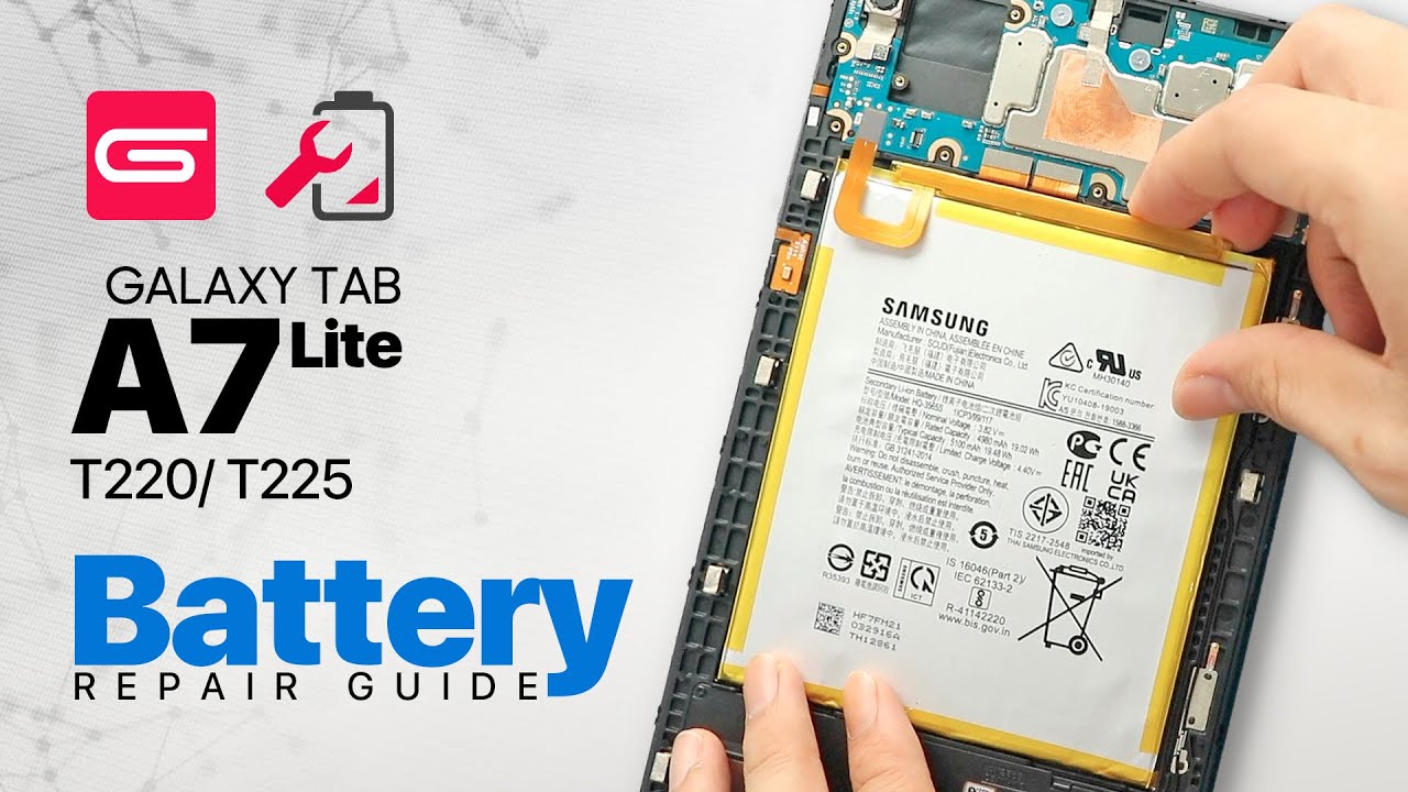 Samsung Galaxy Tab A7 Lite Battery Replacement SM-T220 T225 T227