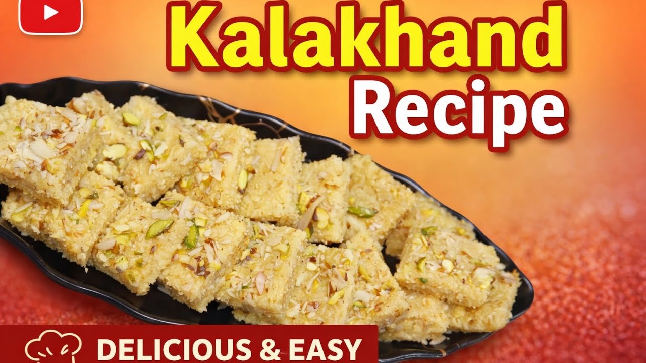 🤩😍Kalakhand| Milk dessert|Milk Cake|Km Ingredients Se Mazedaar Mithai|Unique Kitchen Corner 126