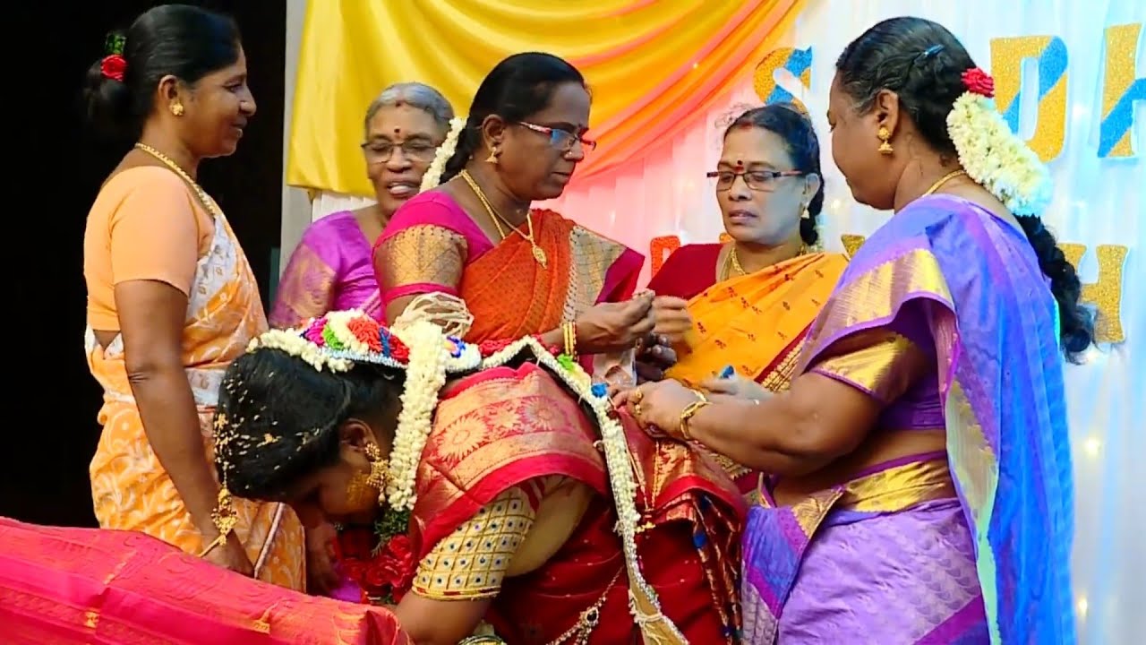 Traditional Seemantham Tamil Function - South Indian BABY SHOWER