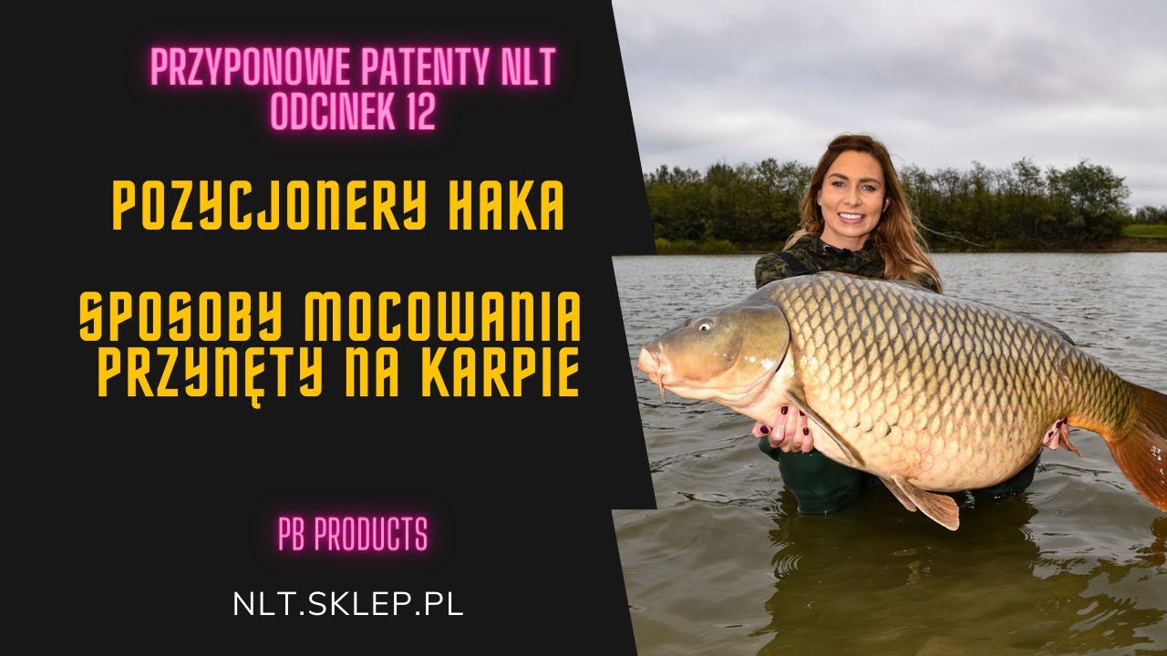 Pozycjonery haka oraz rodzaje mocowania przynęty - Przyponowe patenty  - odcinek 12 - NLT.SKLEP.PL