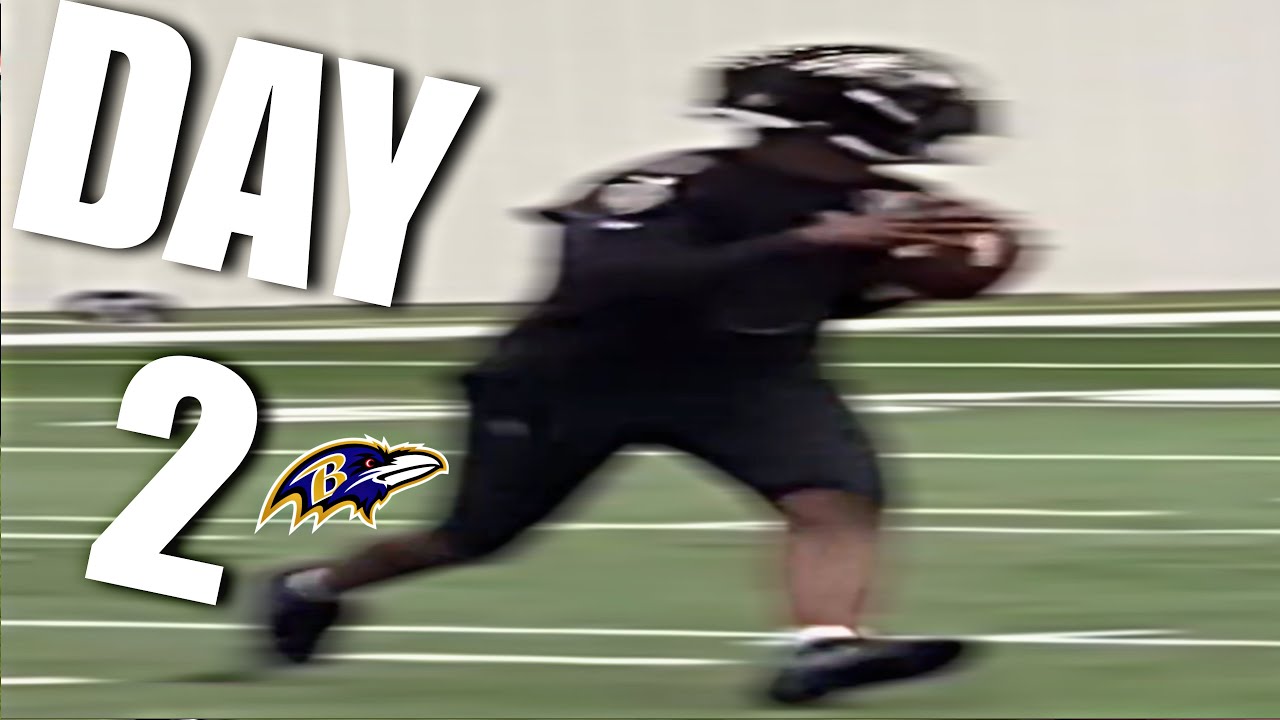 Baltimore Ravens & Lamar Jackson getting active in NEW OFFENSE at OTA&rsquo;s DAY 2 HIGHLIGHTS + MORE! 