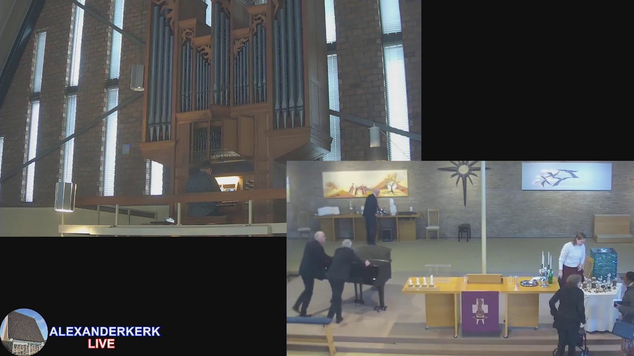 Live uitzending Alexanderkerk