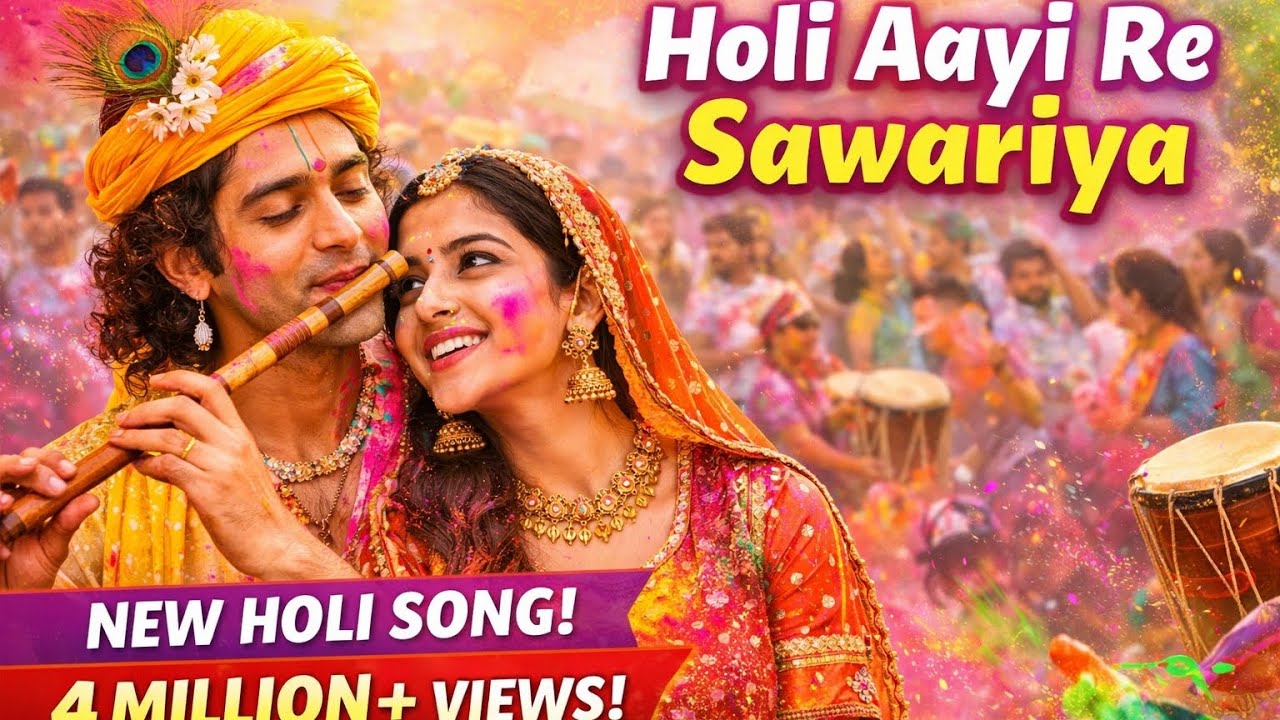Holi Aayi Re Sawariya | New Holi Song 2026 | 4 Million+ Views | All-in-One Story Toons