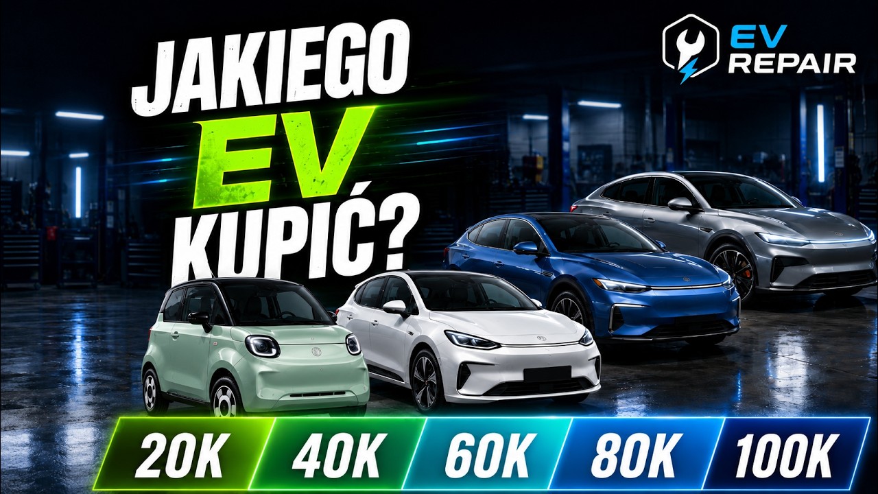 JAKIE AUTO KUPIĆ w 2026? 💸 NASZE REALNE WYBORY w KAŻDYM BUDŻECIE! | EV REPAIR