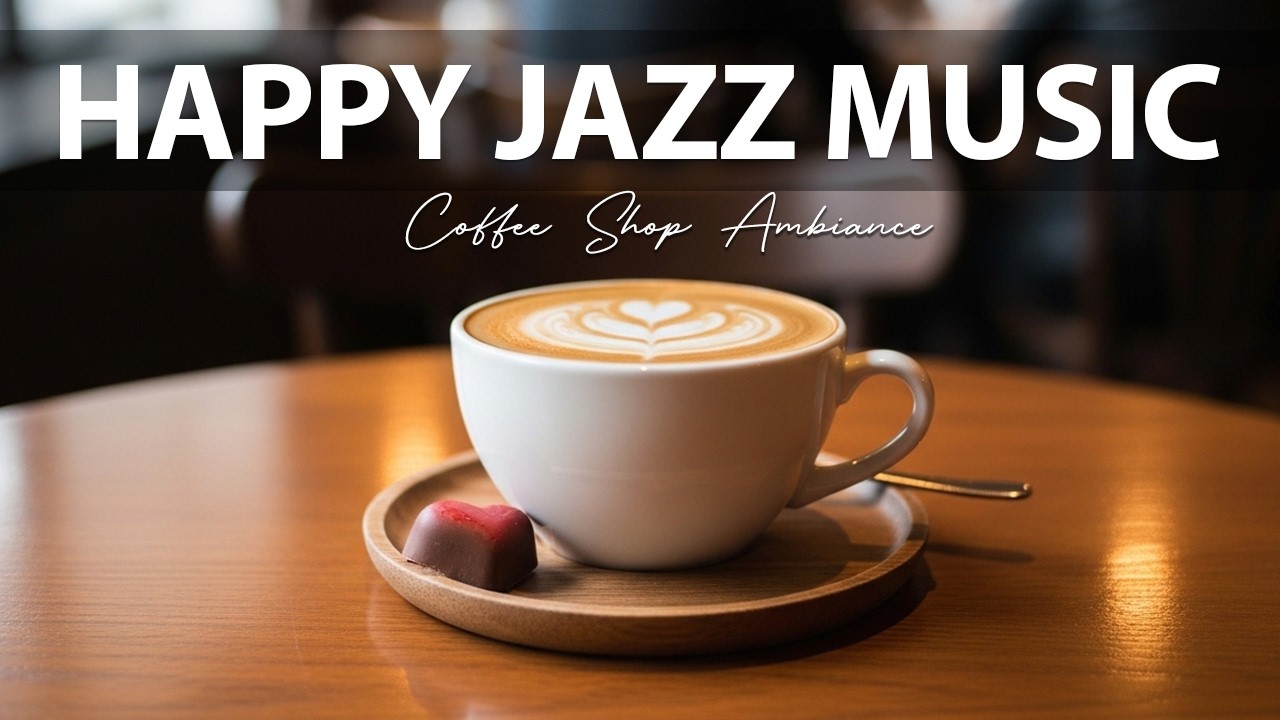 Happy Jazz Music ☕ Coffee Sop Ambiance for Holiday, Great Moods & Relaxing