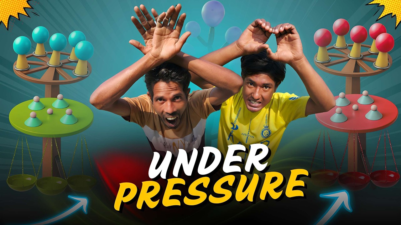 Under Pressure 😰 One Pop Decides the Winner! 🎈 Challengifyer