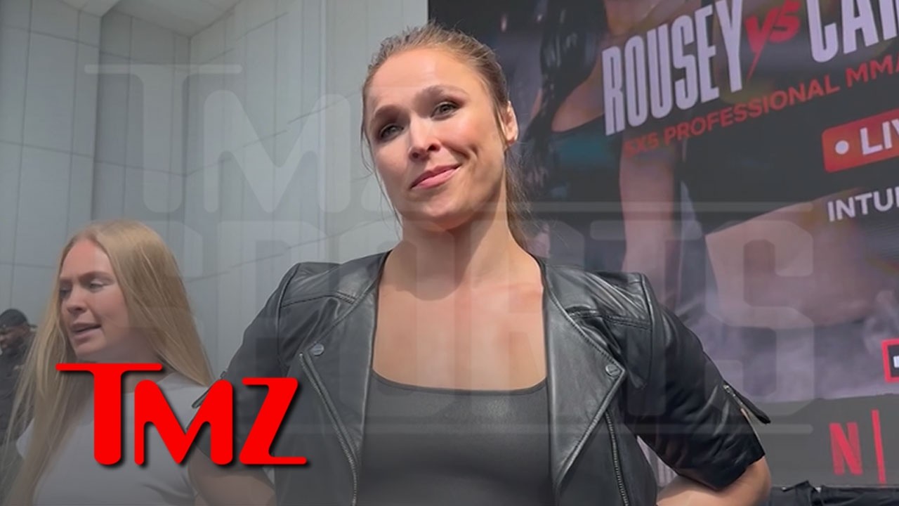 Ronda Rousey Says She's Never Been Better Ahead of Gina Carano Fight | TMZ