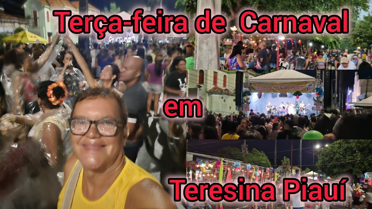 Carnaval no Parque Poty e Bloco das Curicas. Teresina Piauí 