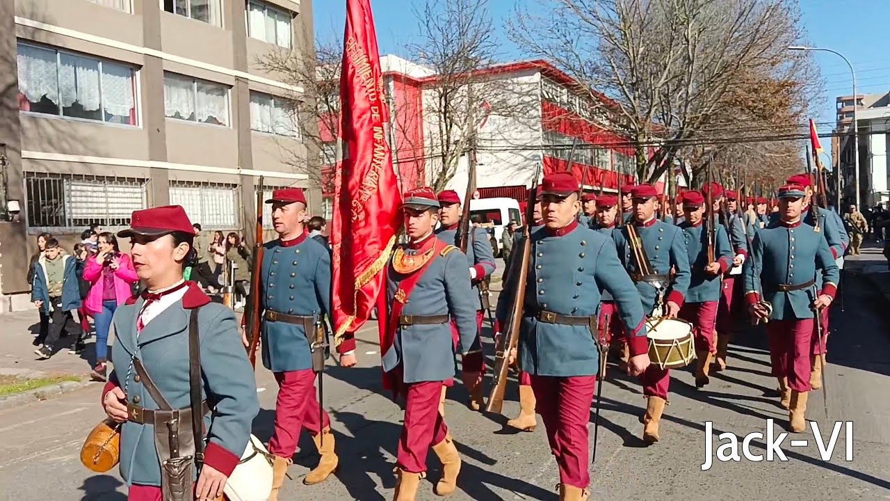 Juramento a la Bandera 2024 [3/3] - PASACALLE COMPLETO por Concepción - Regimiento N°6 