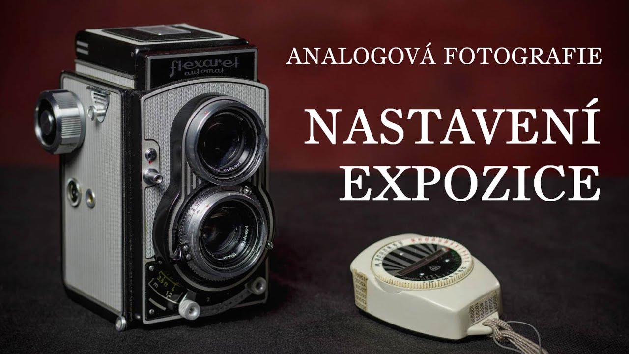 Analogová fotografie -  nastavení expozice / exposure metering a seting on the Flexaret