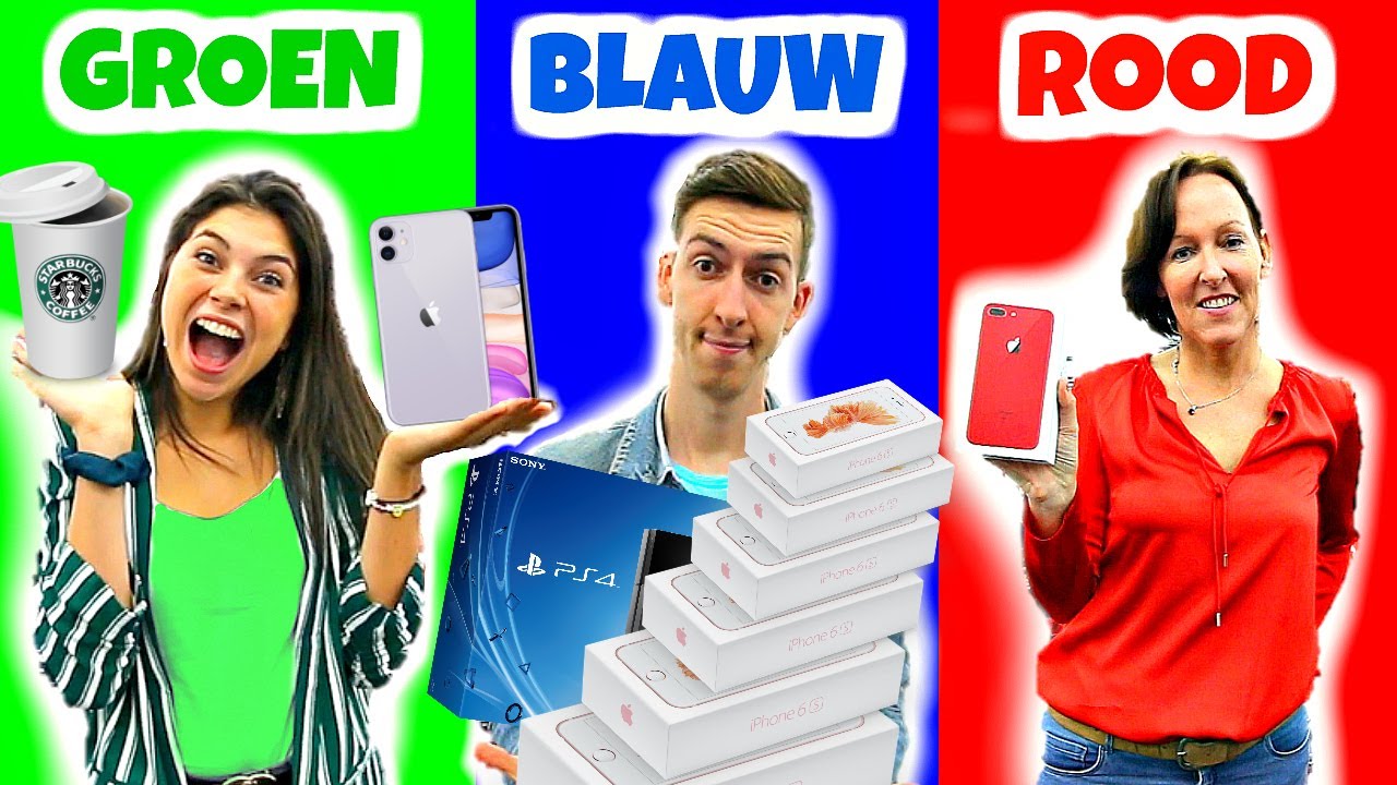 ALLES KOPEN IN 1 KLEUR - 24 UUR CHALLENGE #69