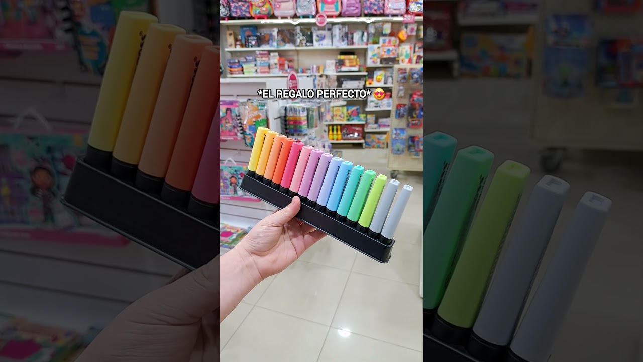 ✨ Set Stabilo Boss Pastel + 1 Deskset 🔥 #stabilo #stabiloboss #resaltadores #stationery #shorts