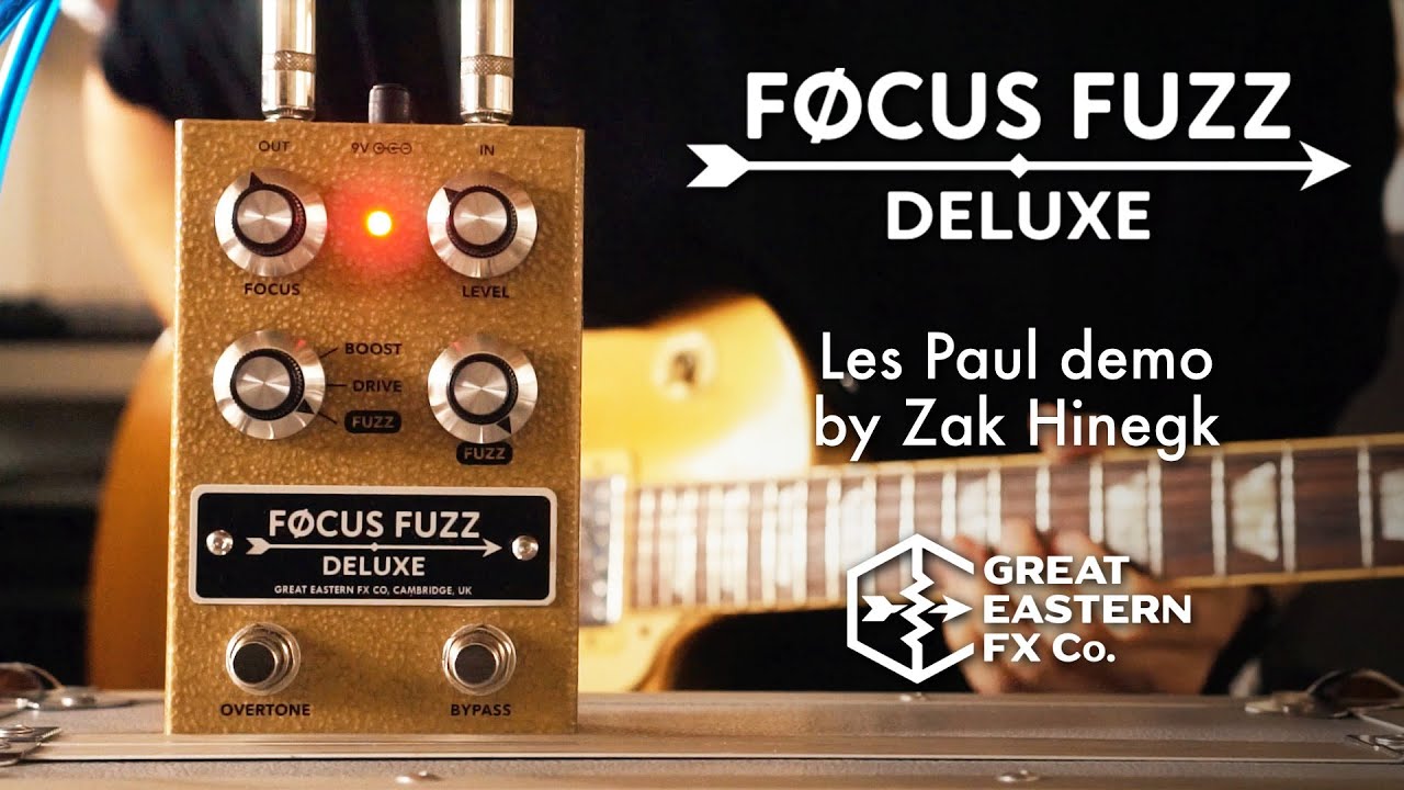 Focus Fuzz Deluxe | Les Paul demo by Zak Hinegk