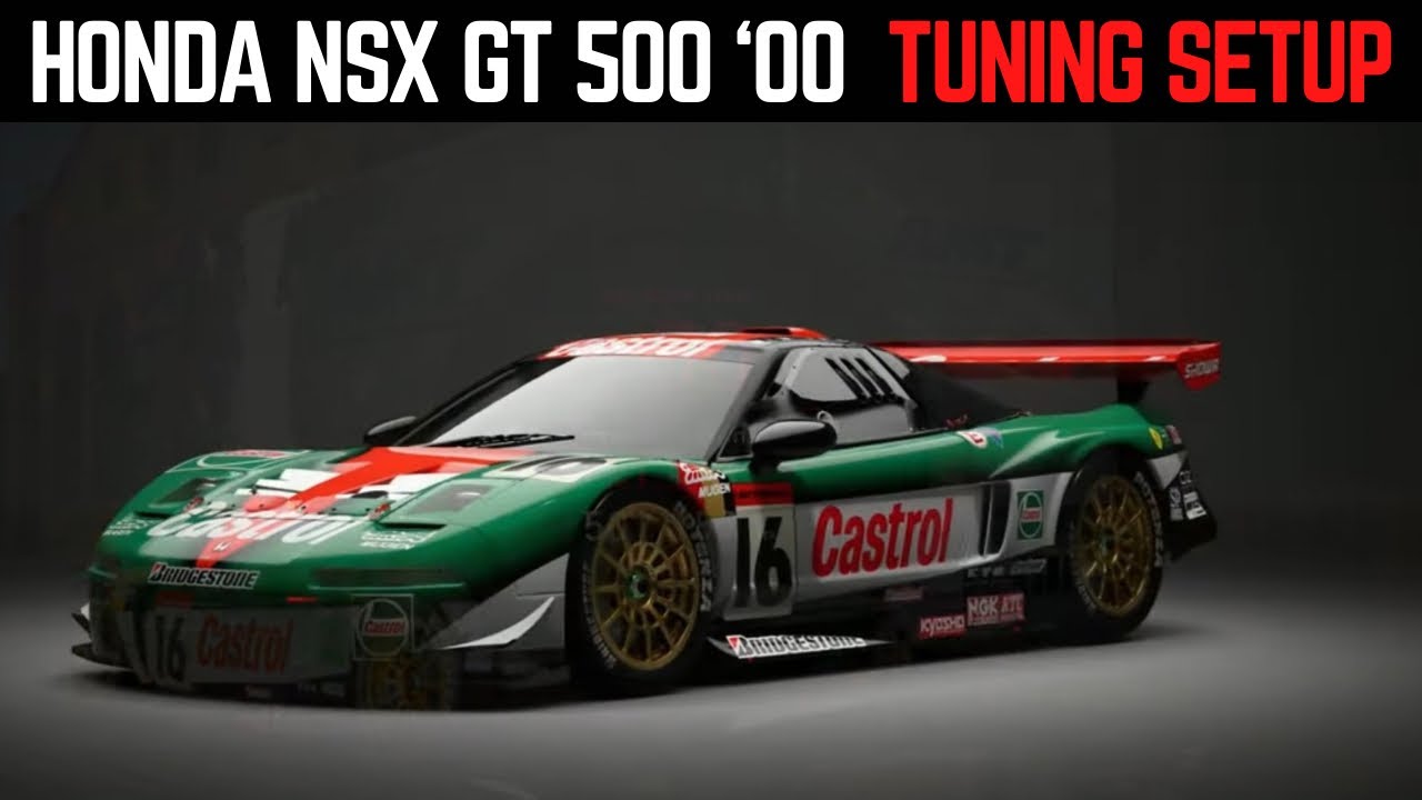 Gran Turismo 7 Honda NSX GT500 '00 Tuning Setup
