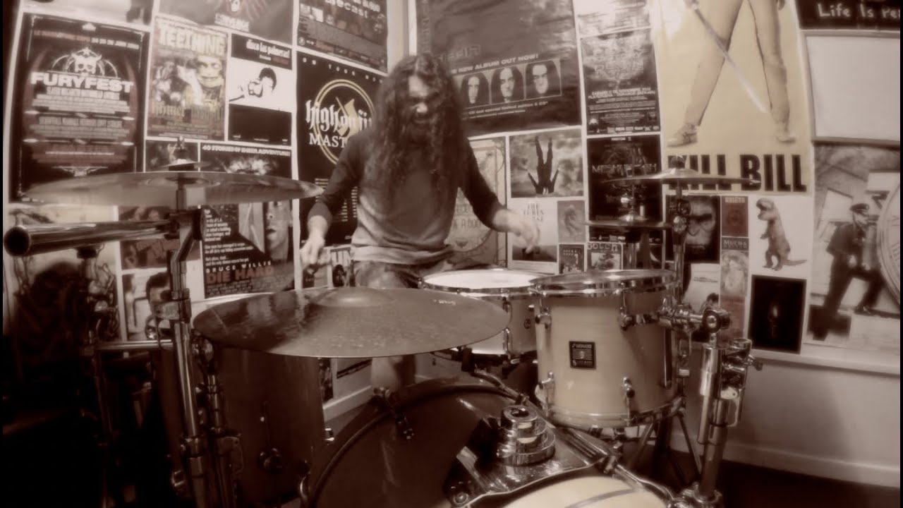 Pyrexia - Confrontation (drum cover)