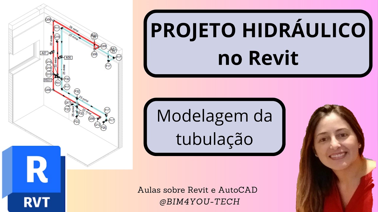 PROJETO HIDRÁULICO - Modelagem da Tubulação no Revit