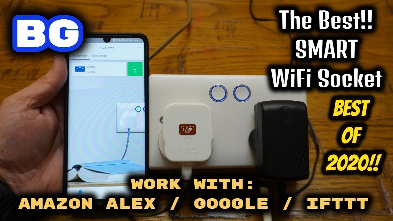THIS IS A MAJOR GAME CHANGER !! | BG WiFi GB Smart Power Socket Google Home & Alexa Enabled