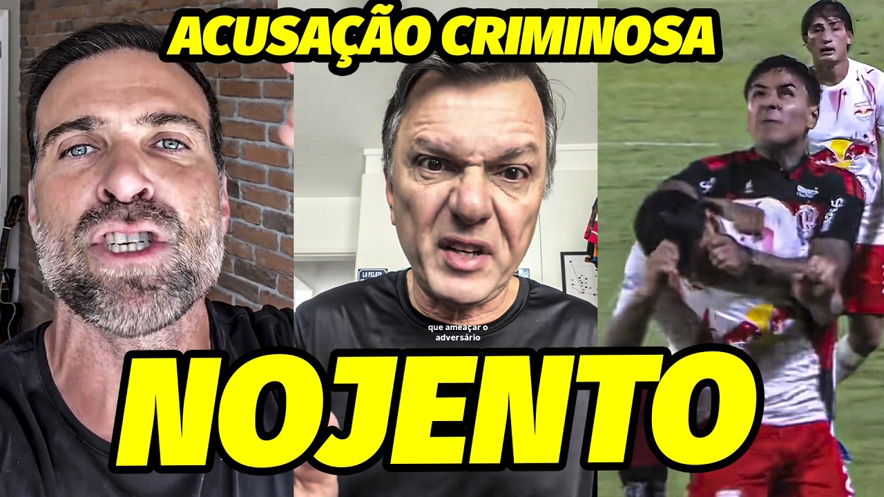 &ldquo;VAI TER QUE PROVAR NA DELEGACIA.. JOGADOR NOJENTO..&rdquo; A ACUSA&Ccedil;&Atilde;O CRIMINOSA DE MAUR0 E PILHADO