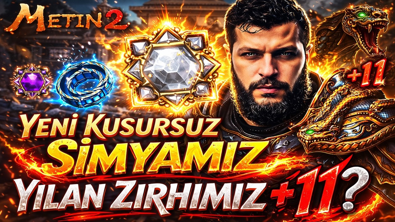 KUSURSUZ ELMAS - TİTAN KEMER - YILAN ZIRHI ARTI BASMA - Metin2 Tr Lucifer #2 #metin2tr  #metin2tr