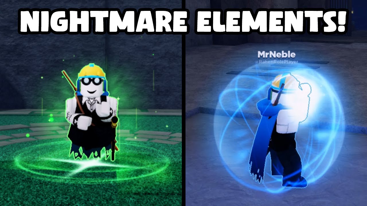 A Elemental Roblox Game With Nightmare Elements...