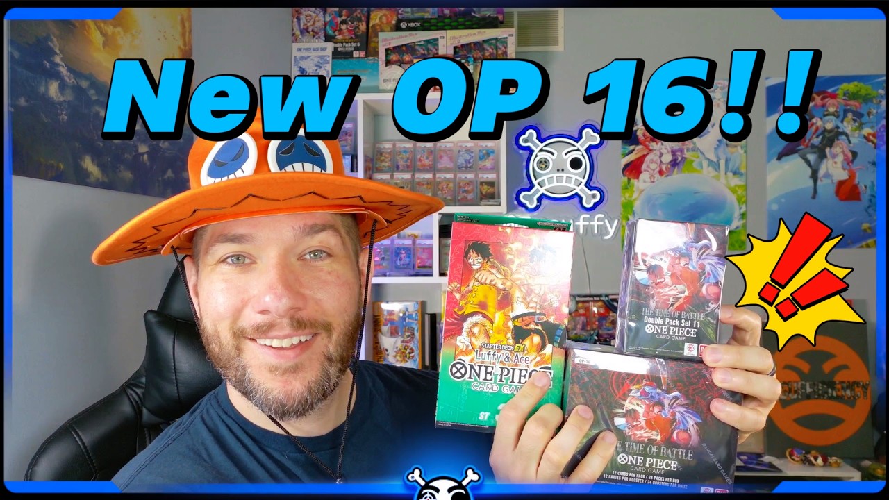 One Piece TCG OP-16 Booster Box Opening! | The Time of Battle (Brand New Set!)