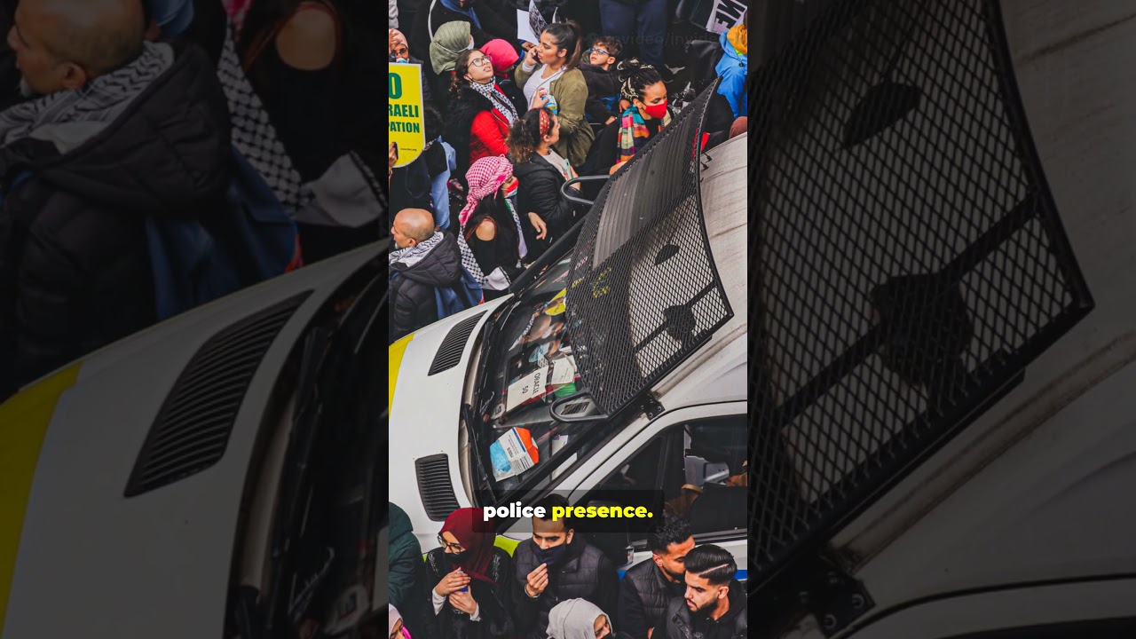 London protests live: Nine arrests after police assaulted at Tommy Robinson march attended by110,000