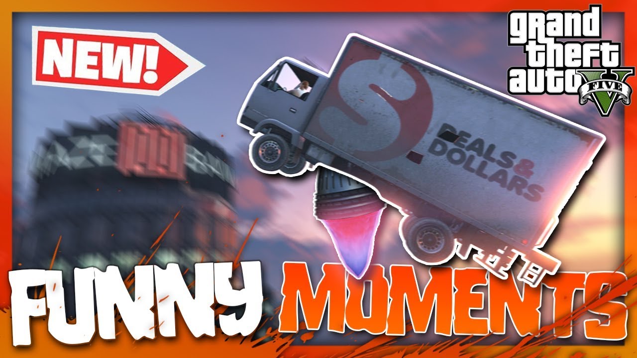 Flying Car Glitch! (GTA 5 Funny Moments)