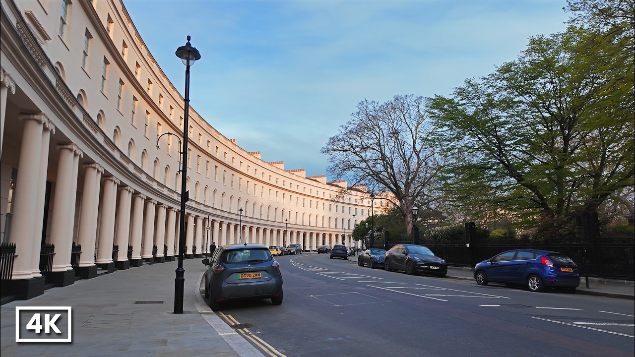 Quiet London Morning 🇬🇧 | Marylebone Road Walk (No Crowds, Relaxing POV 4K HDR)