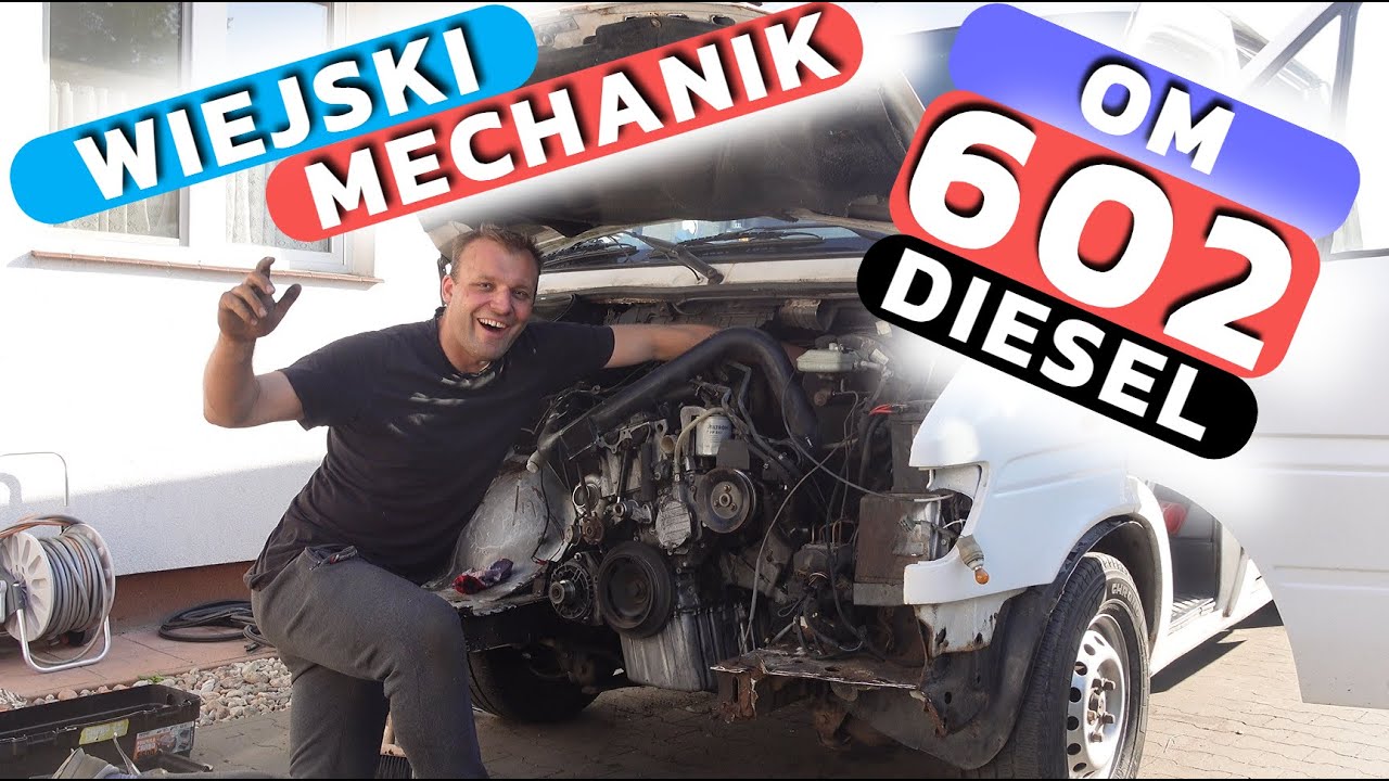 Najlepszy silnik w historii busów i dostawczaków? OM602 2.9TD - Sprinter 312 | Atak na rdzę!!!