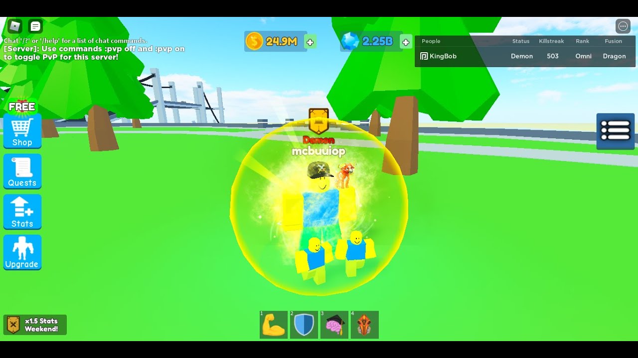 Refunded to upgrade to 2.25 Qa multiplier (Roblox SPFS.)