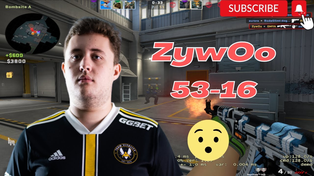 ZywOo insane 53Kills w/girlfriend @ FACEIT RANKED 2022.11.10 CSGO POV