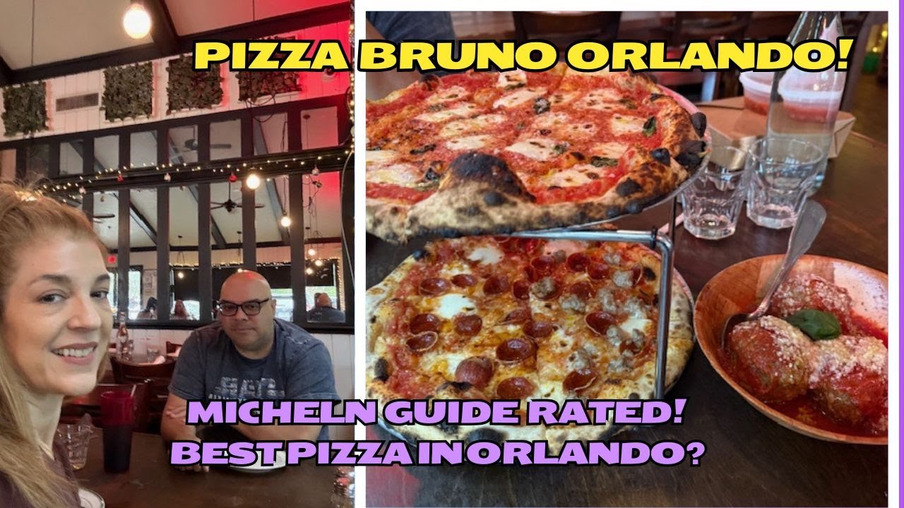 Pizza Bruno Orlando Review! Best Pizza in Orlando!  Michelin Guide Recommended!