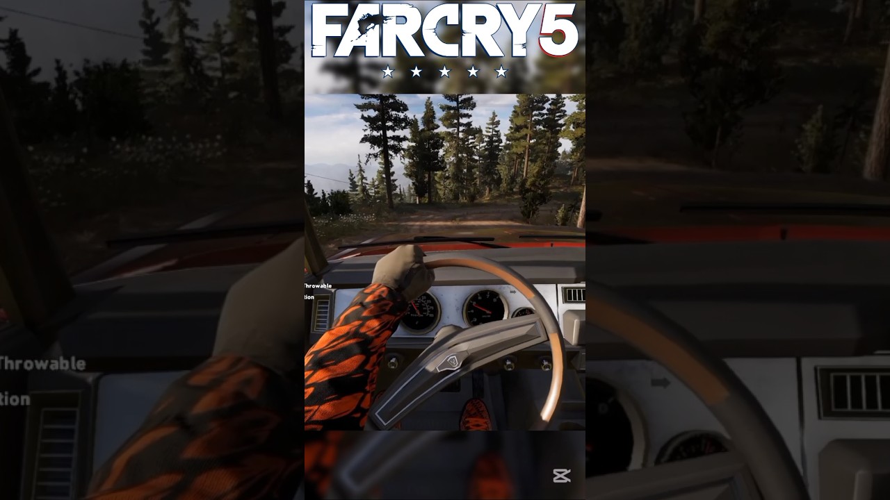 Far Cry 5 off roading car driving