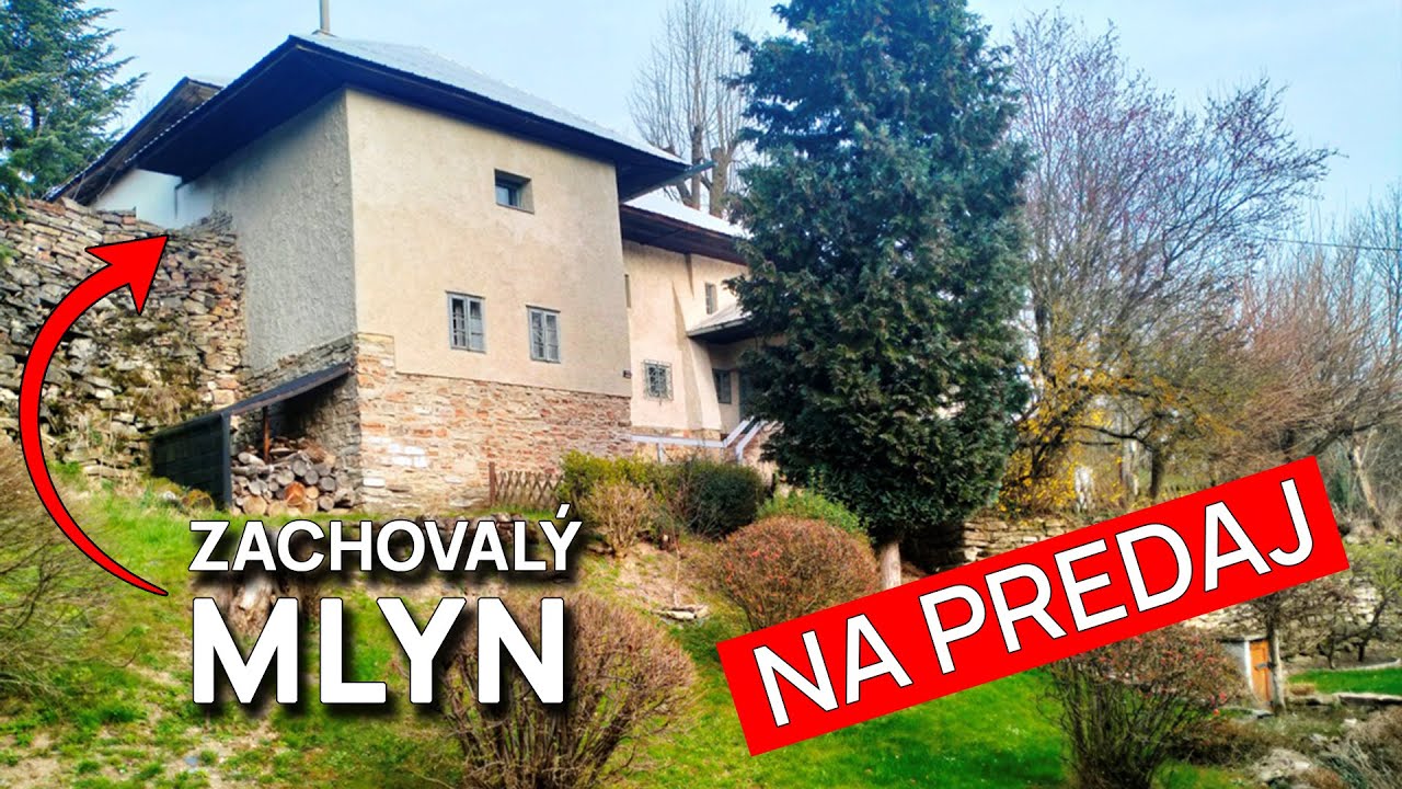 Zachovalý 168-ROČNÝ MLYN malebnom kraji Lubinských kopaníc│ MLYN NA PREDAJ