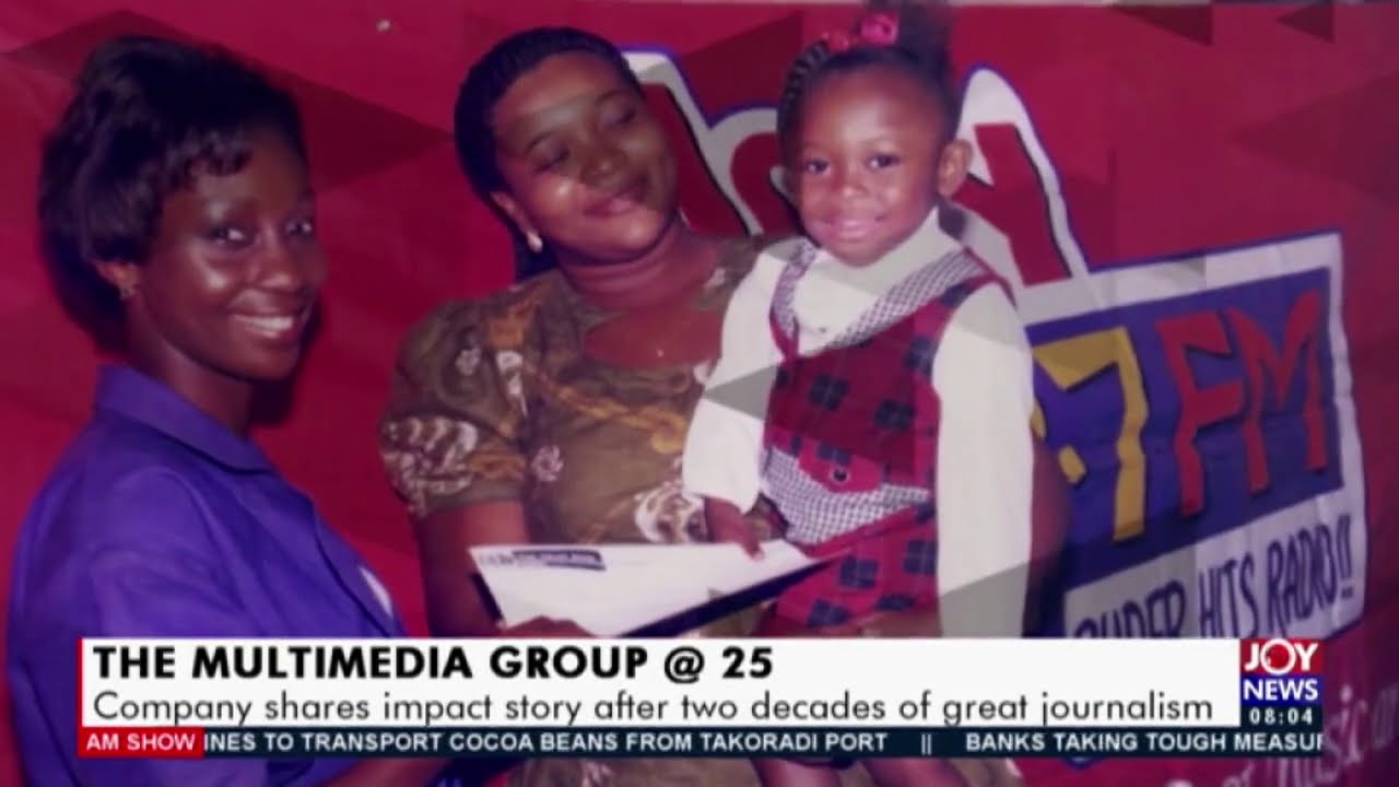The Multimedia Group @ 25: Company shares impact story - AM Show on JoyNews (25-9-20)