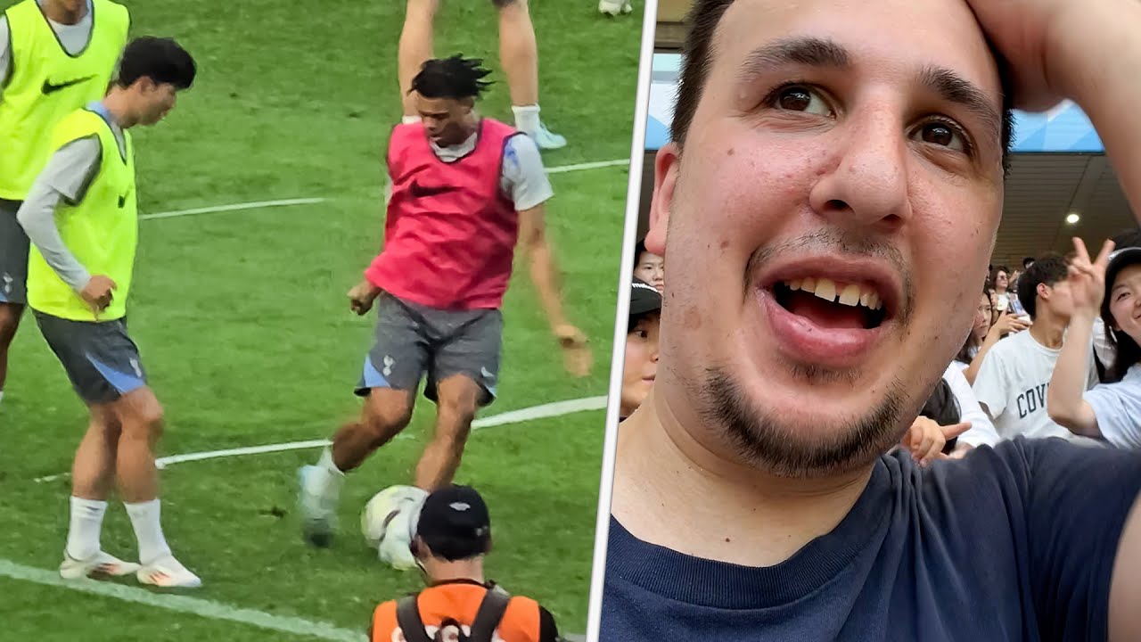 Tottenham's Open Training In Korea WAS MENTAL!