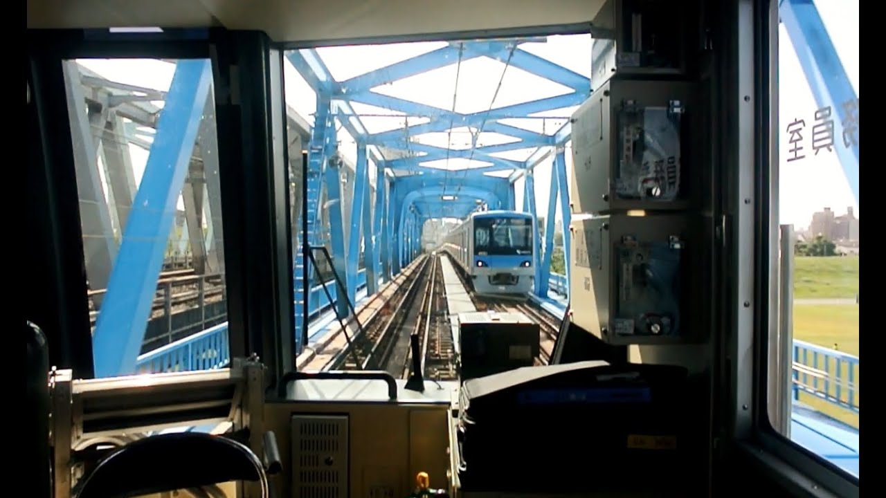 Tokyo Metro Chiyoda Line driver's view from Ayase to Yoyogi-Uehara