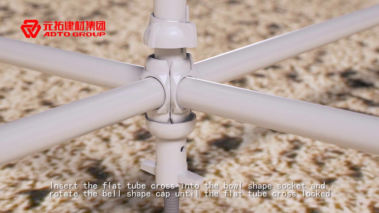 How To Install Cuplock Scaffolding System - ADTO GROUP