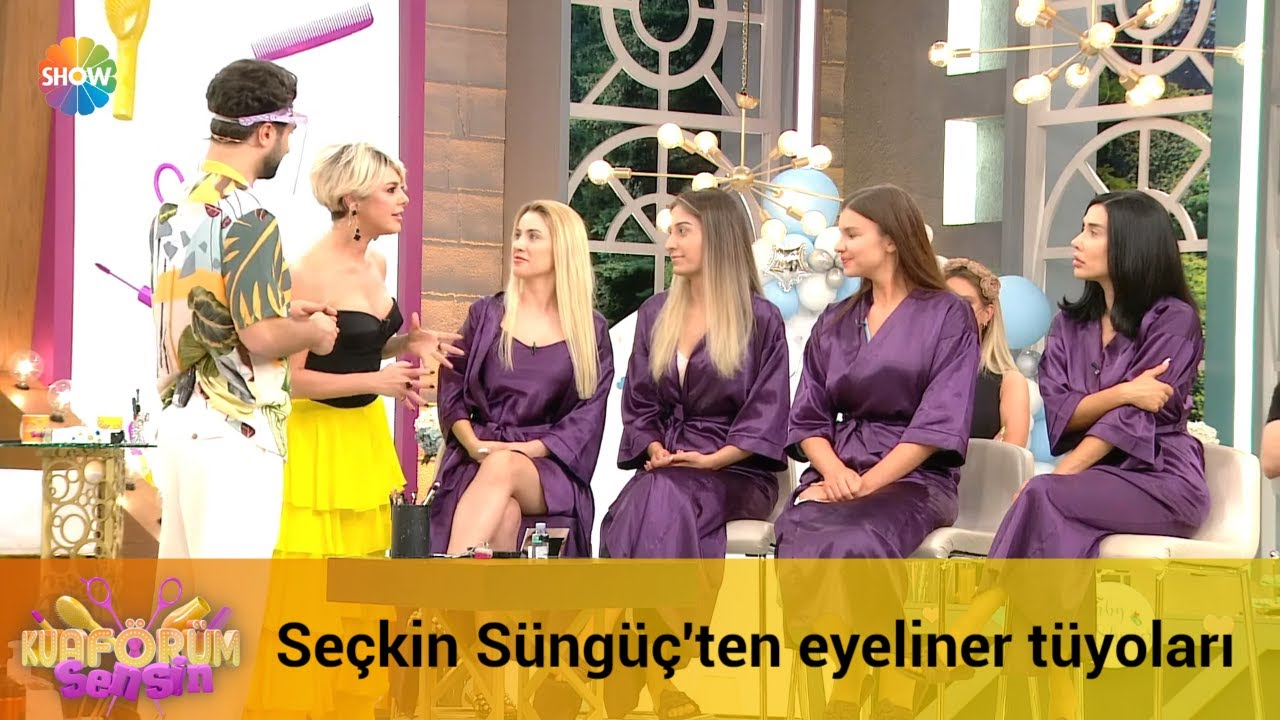Seçkin Süngüç'ten eyeliner tüyoları