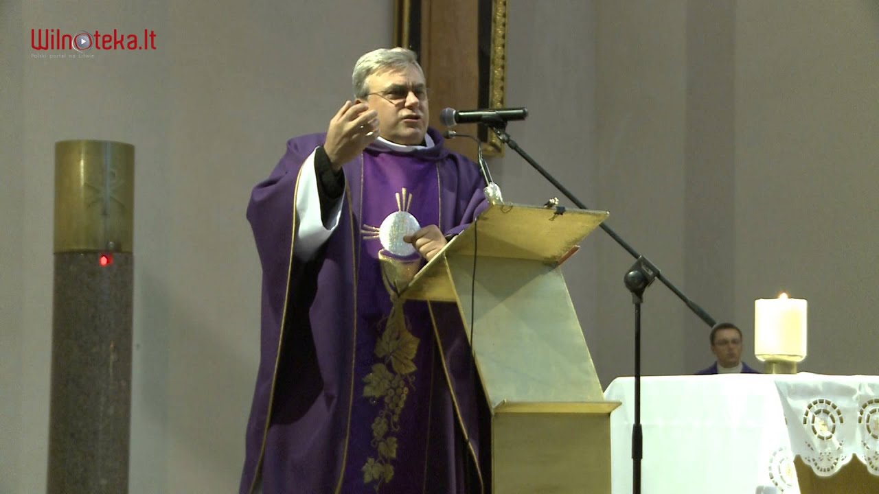 Ks. Stefan Ceberek. Rekolekcje adwentowe, dzień 3/Wilnoteka.lt