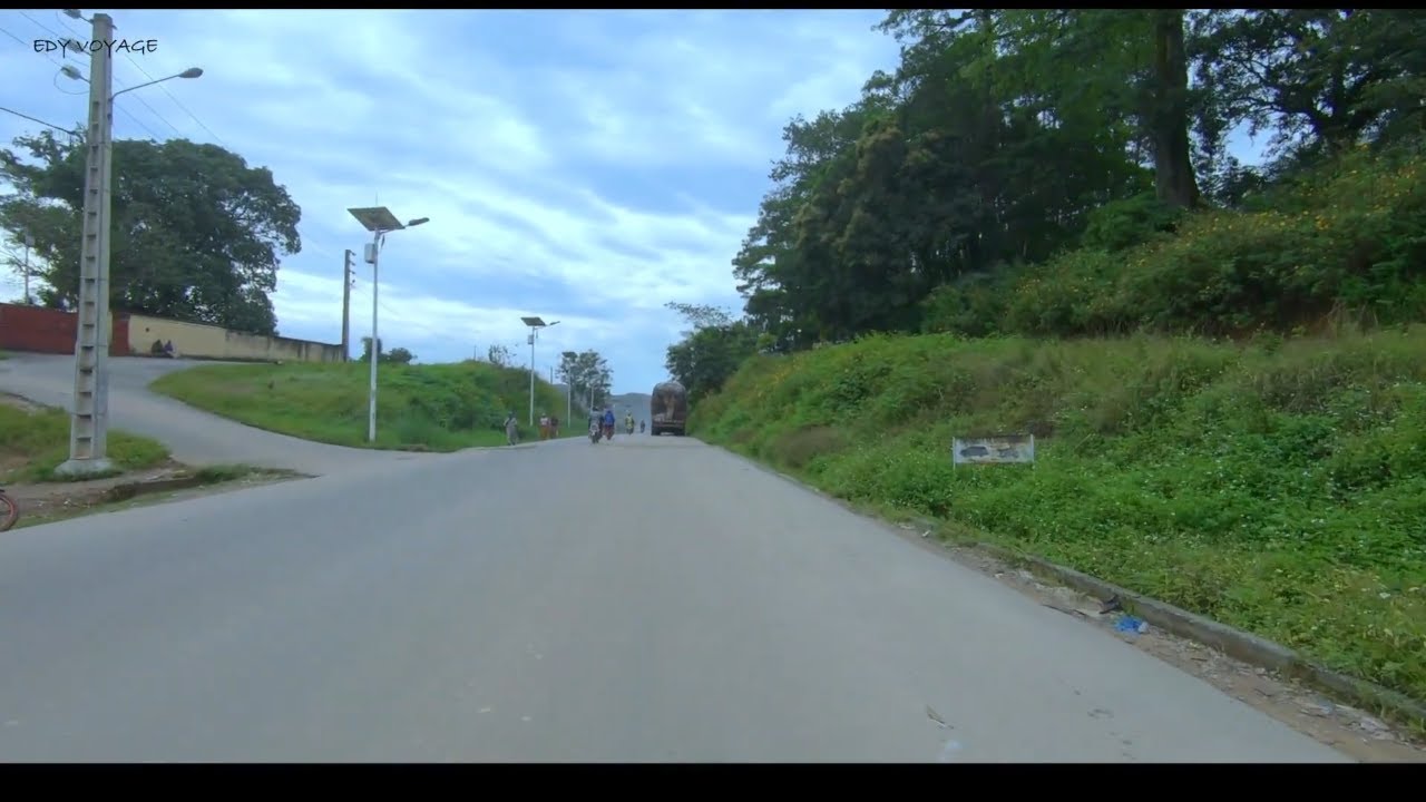 Africa travel vlog in MACENTA. A small city with beautiful nature in Guinea Conakry