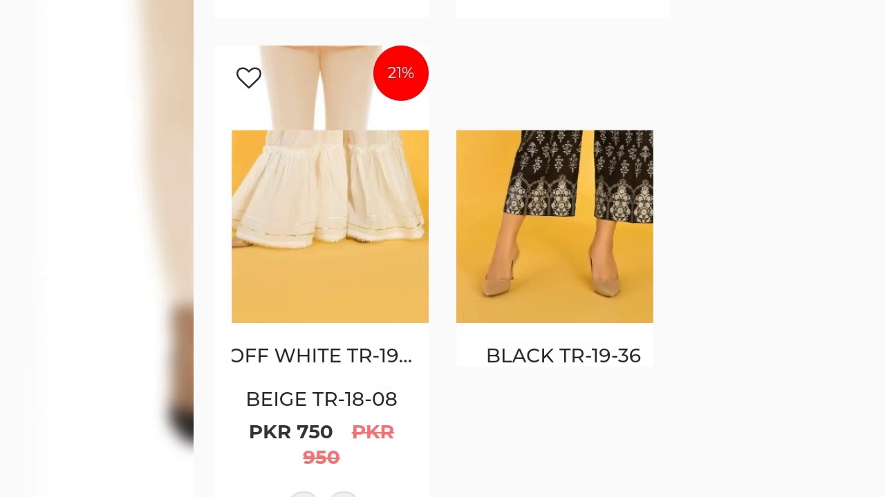Gul ahmed 70% off trouser winter 2019 sale