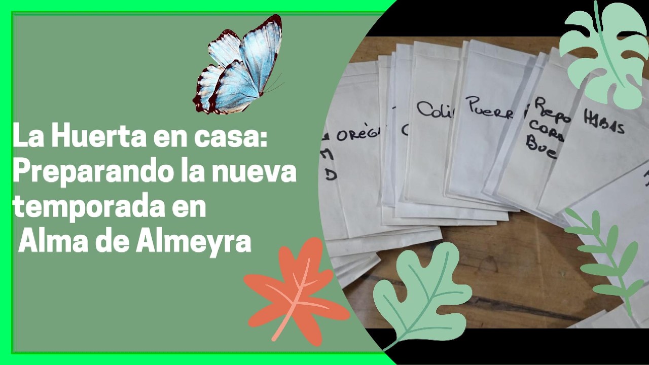 La huerta en casa: Preparando la nueva temporada en Alma de Almeyra #vidarural #huertafamiliar