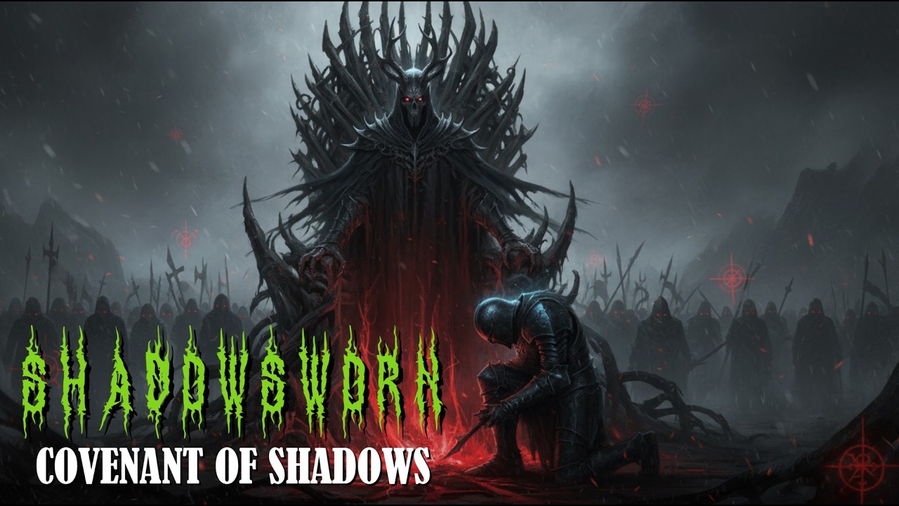 SHADOWSWORN - Covenant of shadows (Official Black Metal Music Video)