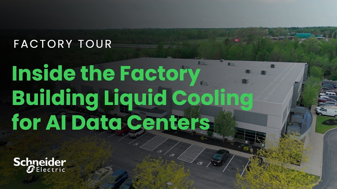 Inside the Factory Building Liquid Cooling for AI Data Centers | Schneider Electric