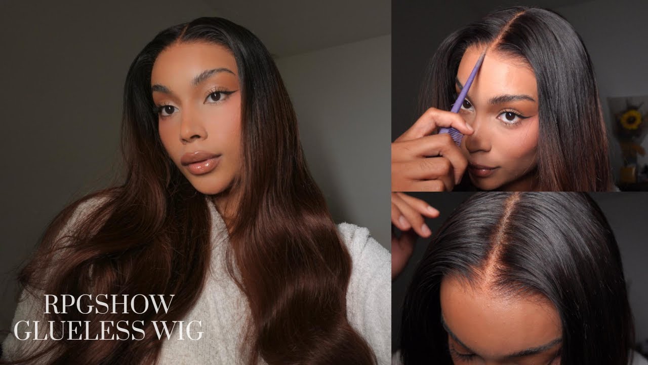 COMO PONERTE UNA PELUCA SIN PEGAMENTO FT RPGSHOW (glueless wig)