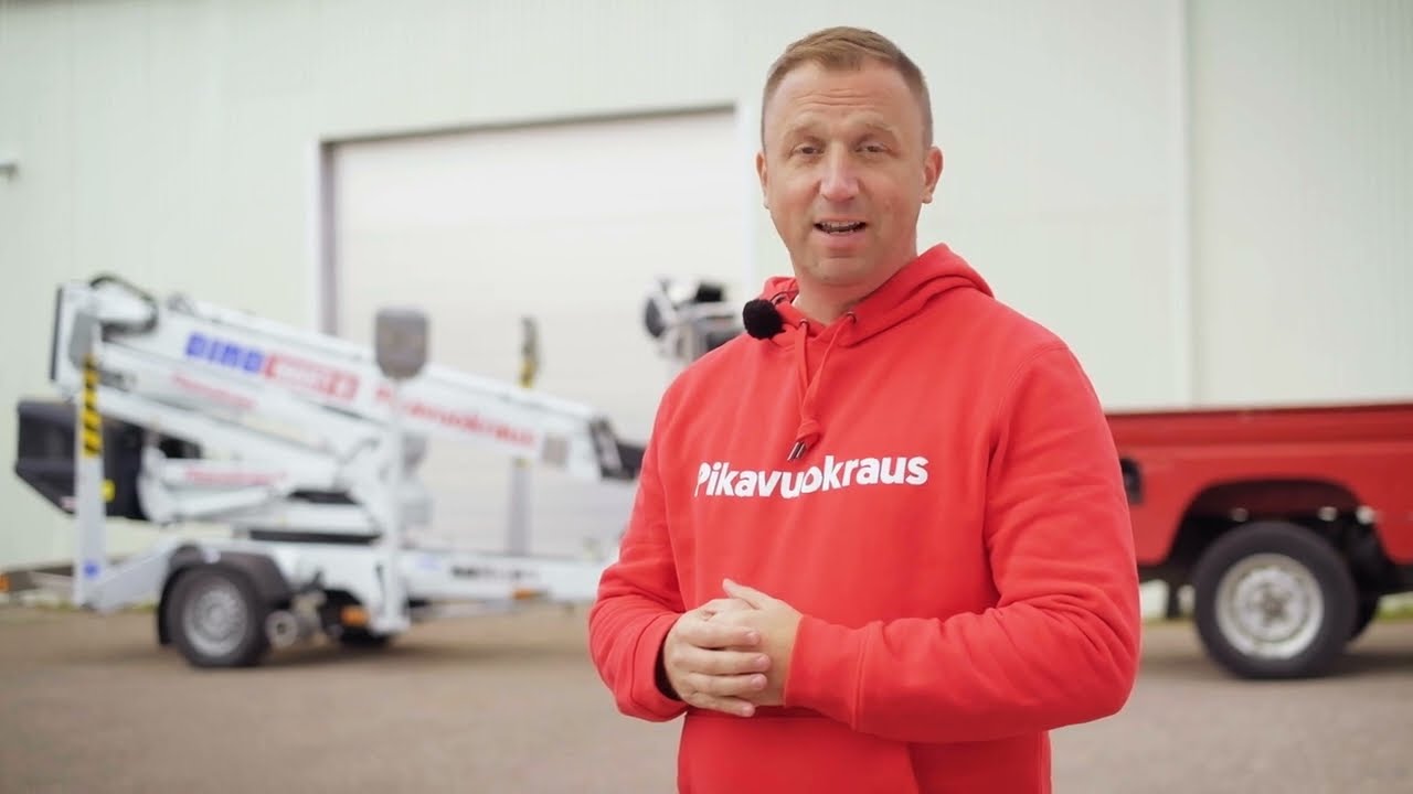 Henkilönostin Dino 160XT / 180XT / 210XT II käyttöopastus - Pikavuokraus.fi