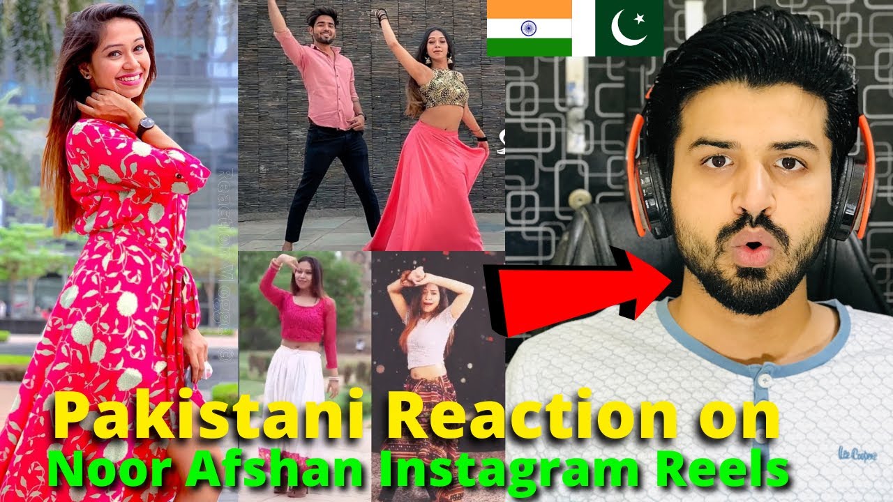 Pakistani React on Noor Afshan Latest Instagram Reels Dance videos | Reaction Vlogger