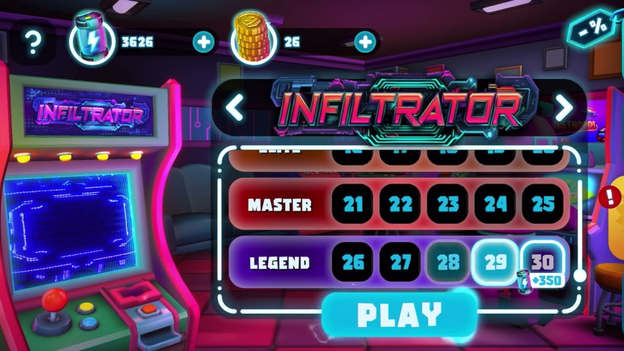 Tiny Robots Portal Escape. Infiltrator. Legend. Levels 26-30. Walkthrough.