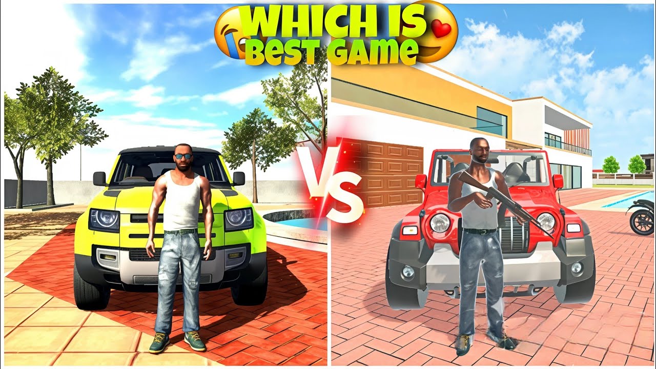 INDIAN BIKE DRIVING 3D NEW UPDATE VS INDIAN THEFT AUTO NEW UPDATE || FUNNTYAA